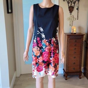 Cute Black Floral Dress